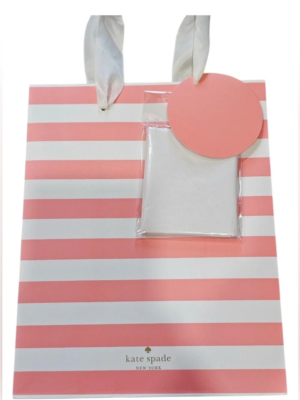 Kate Spade NWT Gift Bag Trio w/ Tissue Paper & Gift Tag.